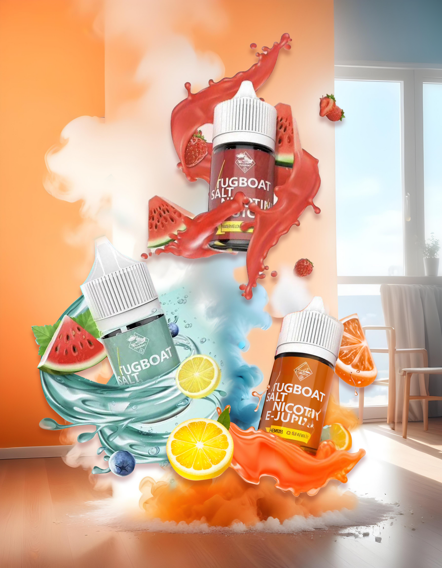 原裝正品 新拖船 TUGBOAT 系列 30ML 50鹽 煙油 小煙油