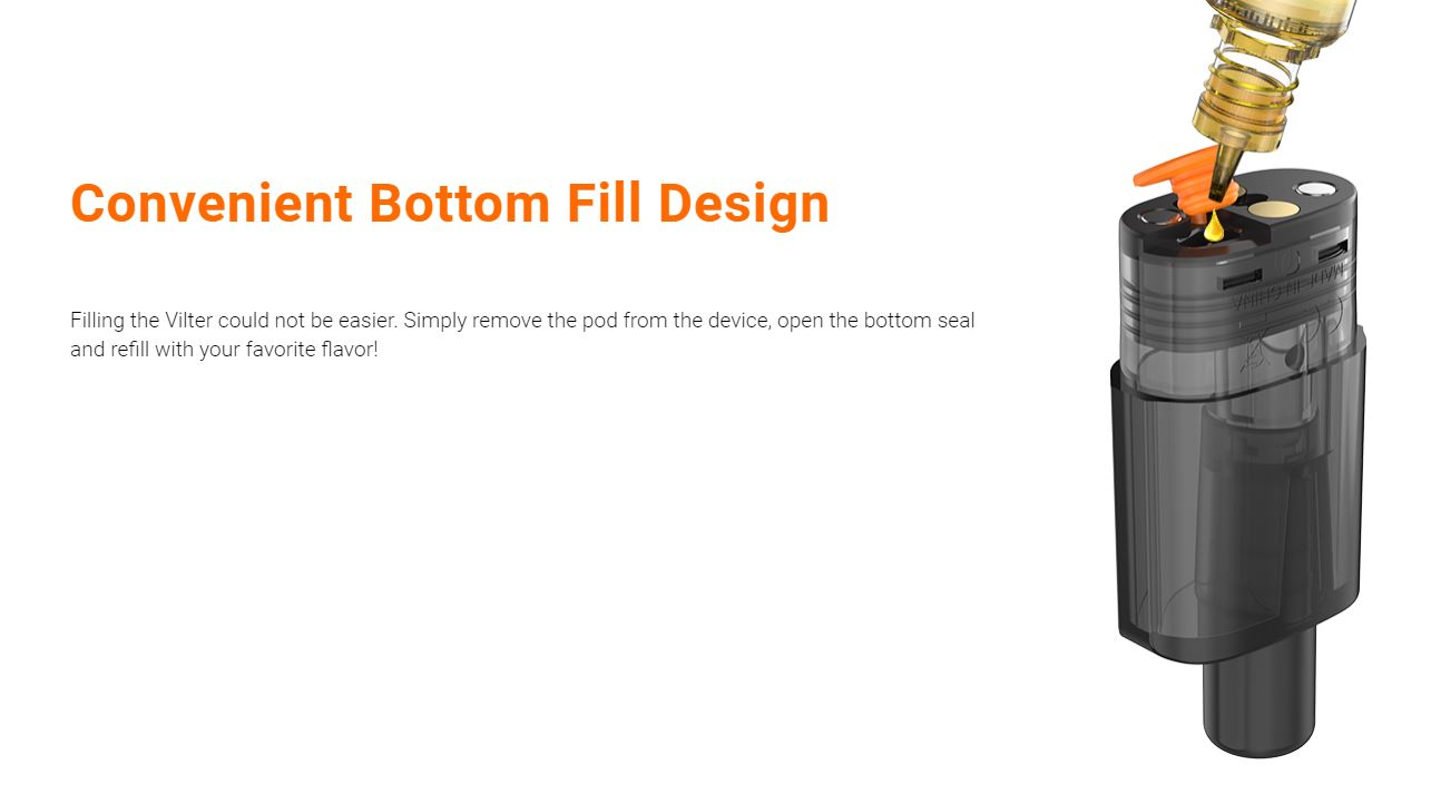 原廠正品 Aspire Vilter Pod Kit 450mAh 666一代