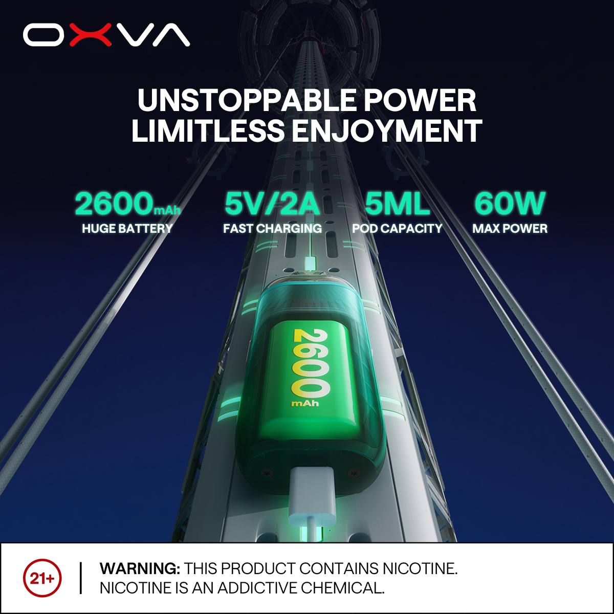 原廠正品 OXVA VPRIME 至尊 大小煙主機 現貨 2025年最新款 大小煙