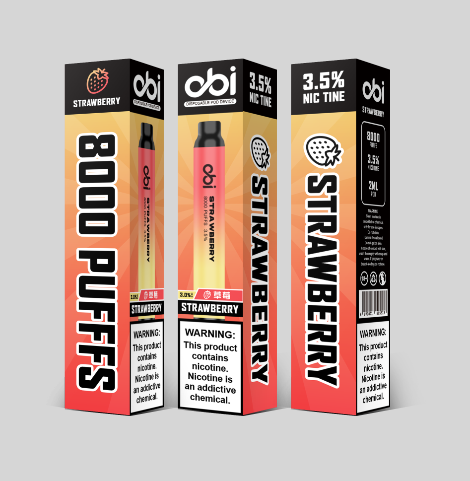 原廠正品 現貨 老闆推薦 Obi 8000口 一次性 喜八辣 聯名 拋棄式 26種口味 13ML 大容量 買10隻贈1隻 電子煙 小煙 非 ILIA 哩啞 LANA 喜貝 喜八辣 RELX