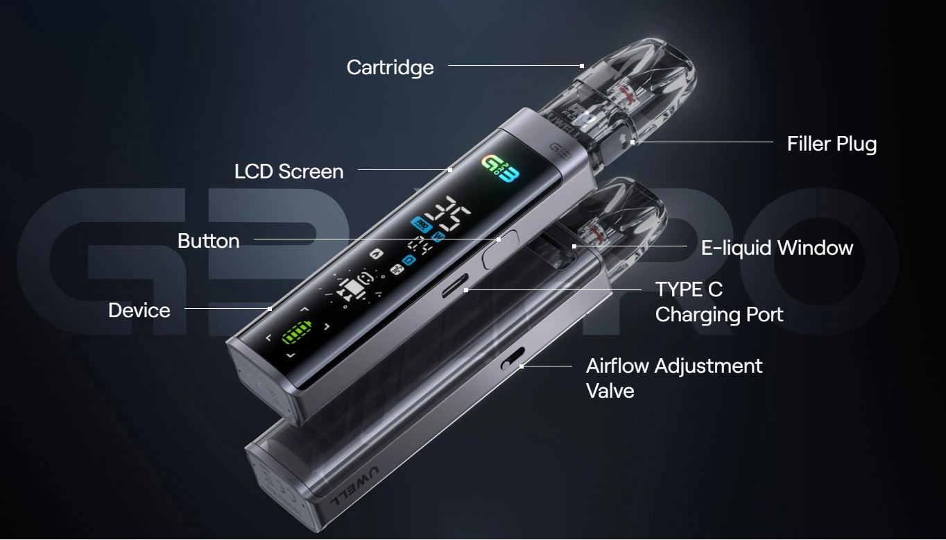 原廠正品 UWELL CALIBURN G3 PRO 35W 咖哩棒 PRO 小煙 電子煙