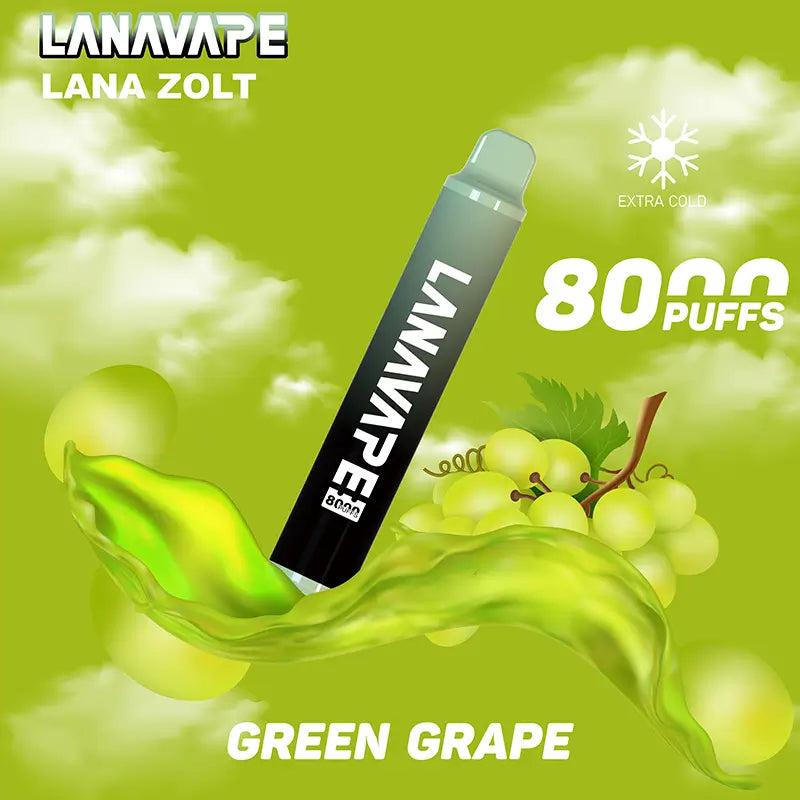 原廠正品 LANA VAPE 拋棄式 8000口 一次性 17種口味 台灣現貨 電子煙 大容量