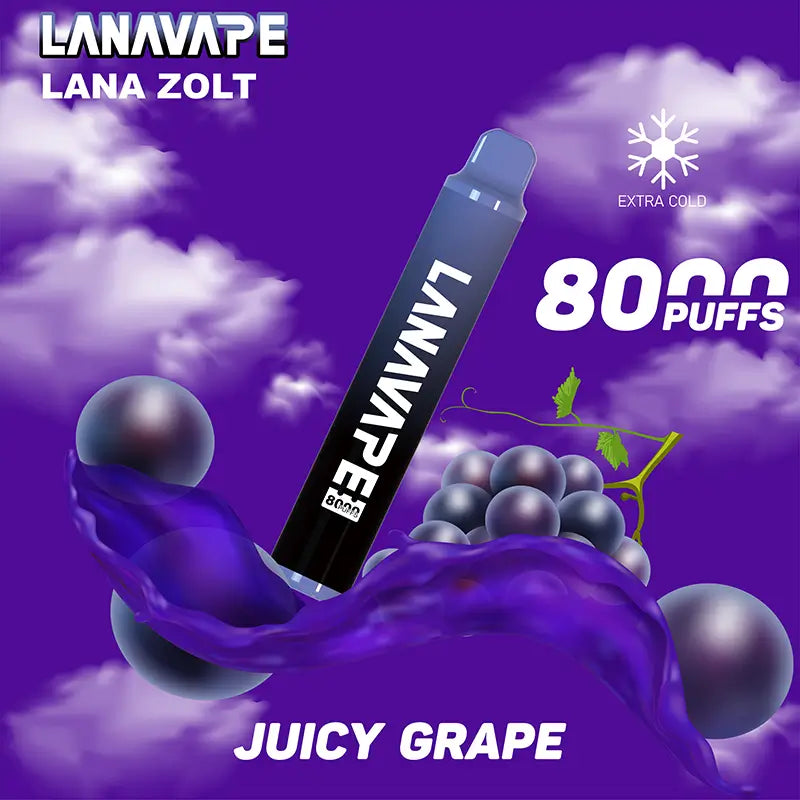 原廠正品 LANA VAPE 拋棄式 8000口 一次性 17種口味 台灣現貨 電子煙 大容量