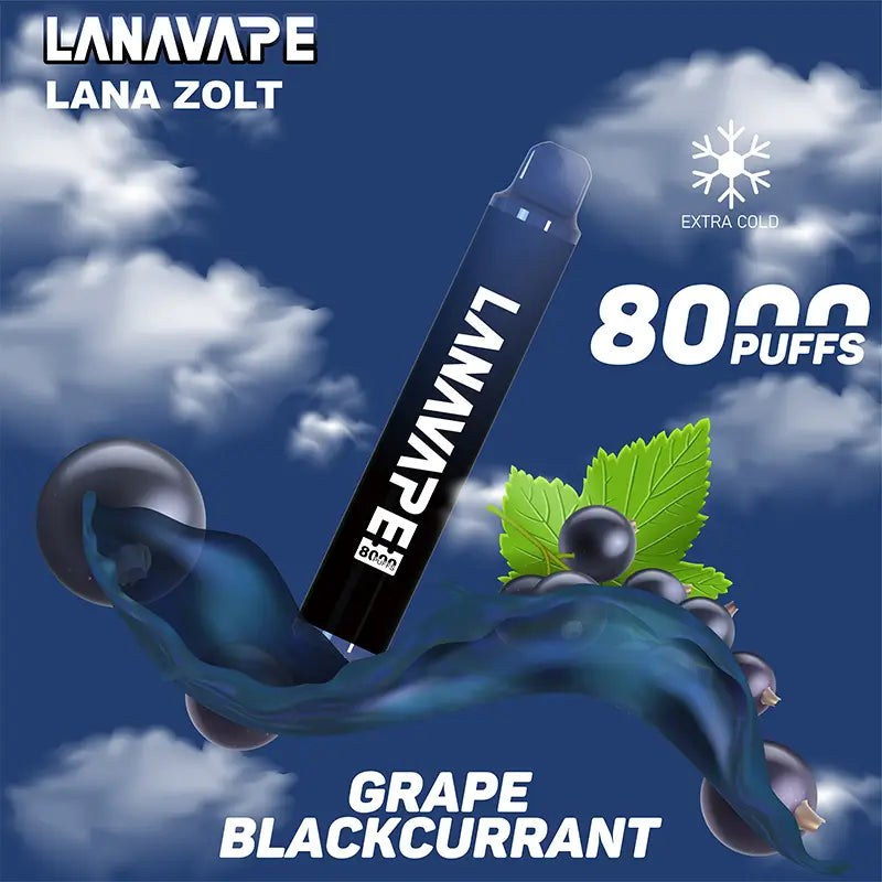 原廠正品 LANA VAPE 拋棄式 8000口 一次性 17種口味 台灣現貨 電子煙 大容量