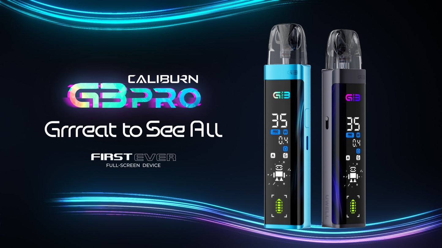 原廠正品 UWELL CALIBURN G3 PRO 35W 咖哩棒 PRO 小煙 電子煙