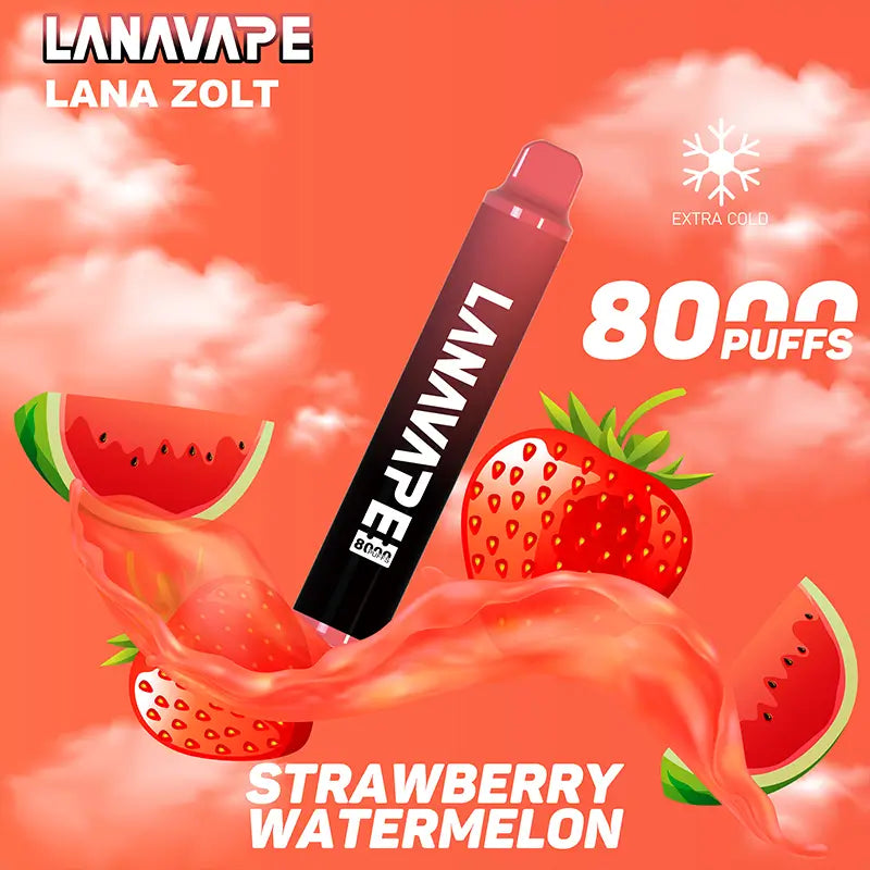 原廠正品 LANA VAPE 拋棄式 8000口 一次性 17種口味 台灣現貨 電子煙 大容量