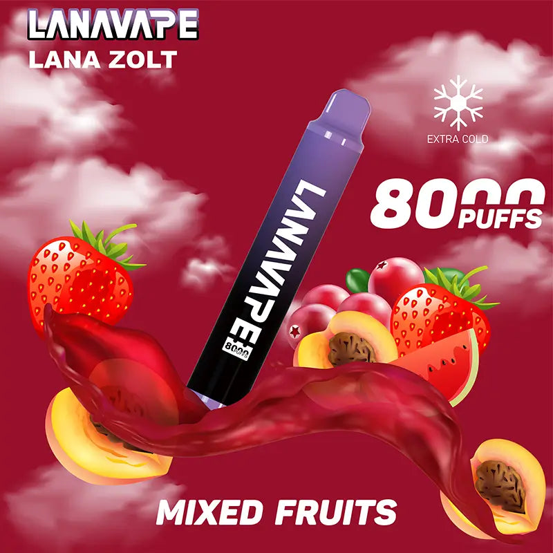 原廠正品 LANA VAPE 拋棄式 8000口 一次性 17種口味 台灣現貨 電子煙 大容量