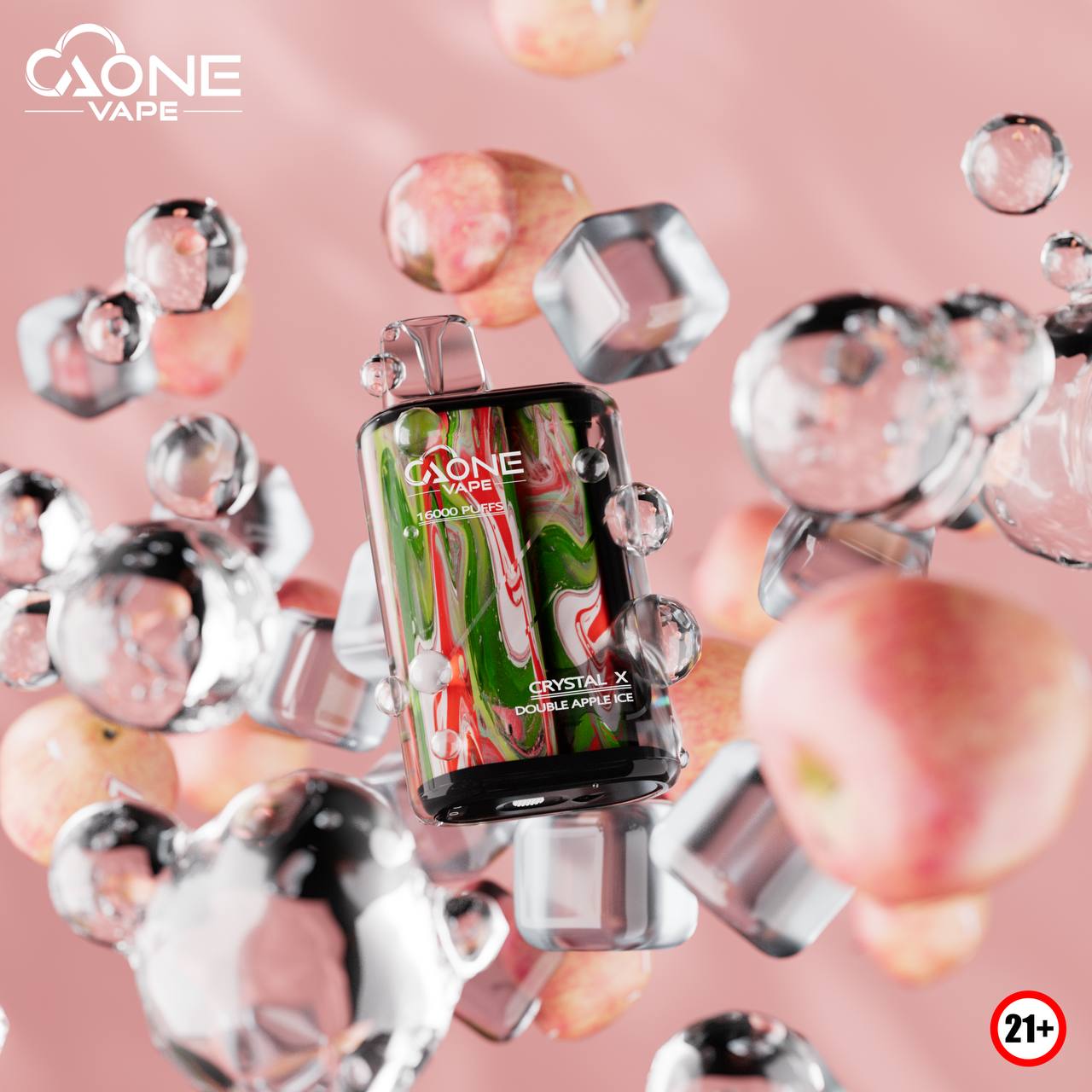 AONE VAPE Crystal 水晶 16000口 一次性電子煙 🔥熱銷!