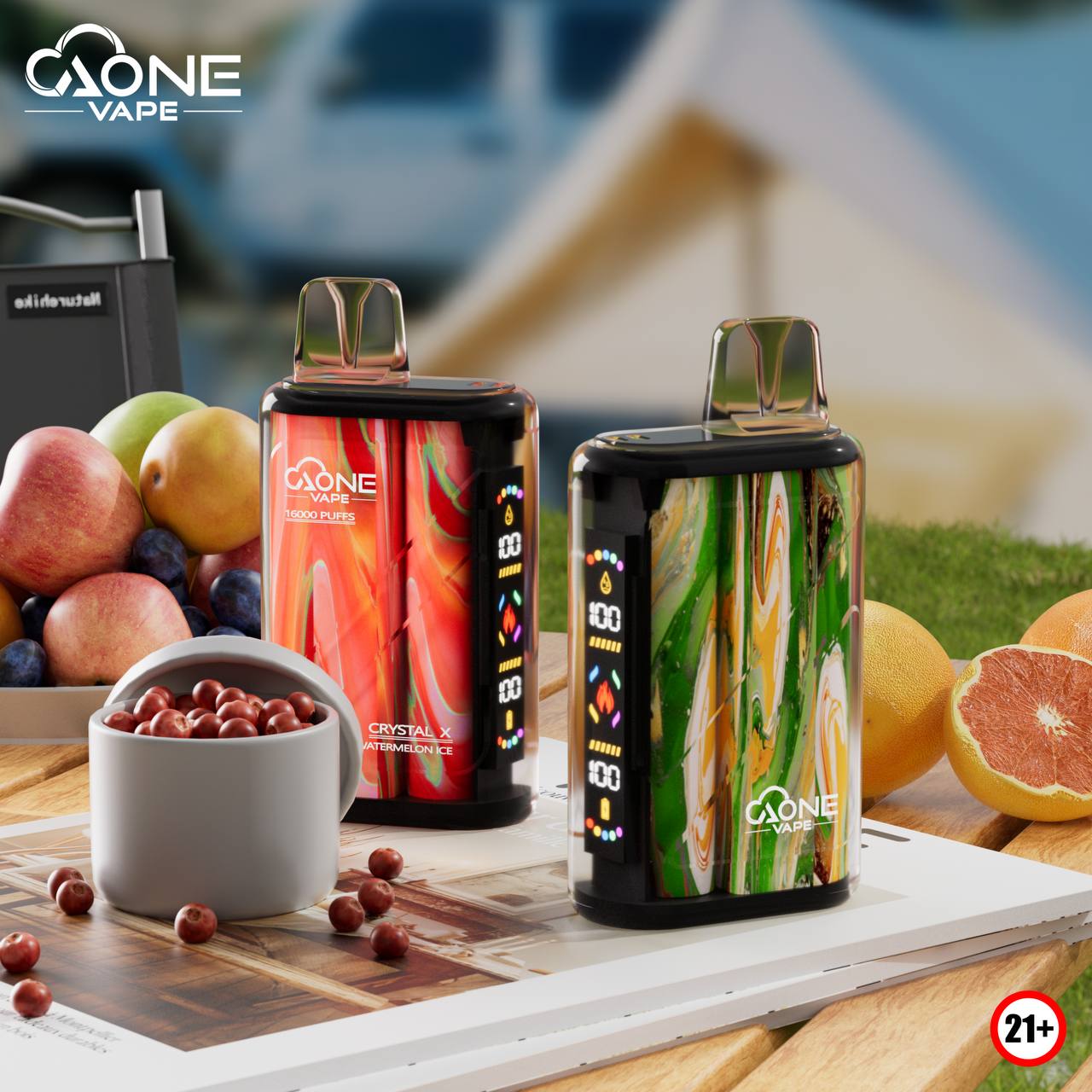 AONE VAPE Crystal 水晶 16000口 一次性電子煙 🔥熱銷!