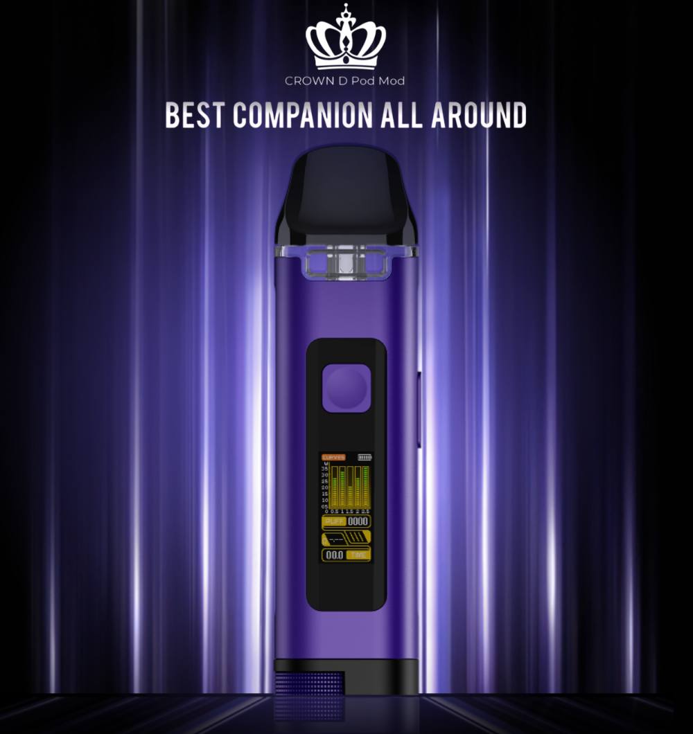 原廠正品 Uwell Crown D Pod Mod 35w 王冠 大小煙 主機套裝 現貨 當天出