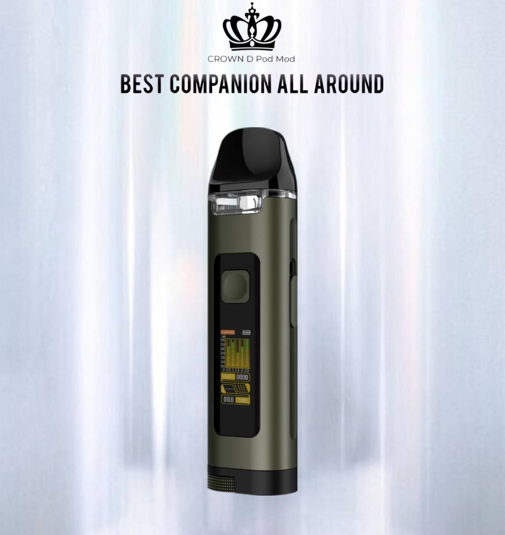 原廠正品 Uwell Crown D Pod Mod 35w 王冠 大小煙 主機套裝 現貨 當天出