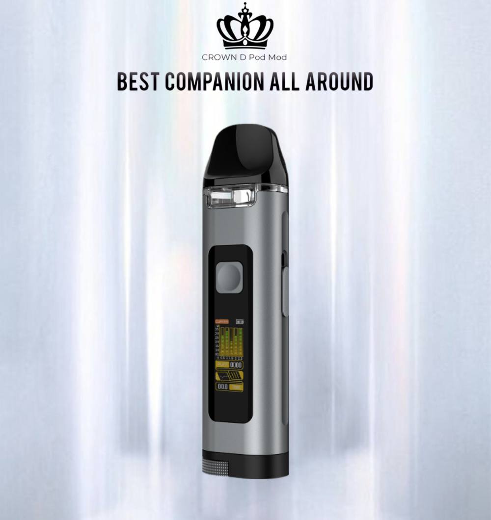 原廠正品 Uwell Crown D Pod Mod 35w 王冠 大小煙 主機套裝 現貨 當天出