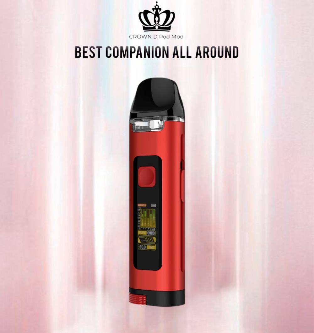 原廠正品 Uwell Crown D Pod Mod 35w 王冠 大小煙 主機套裝 現貨 當天出