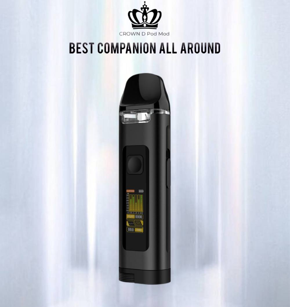 原廠正品 Uwell Crown D Pod Mod 35w 王冠 大小煙 主機套裝 現貨 當天出