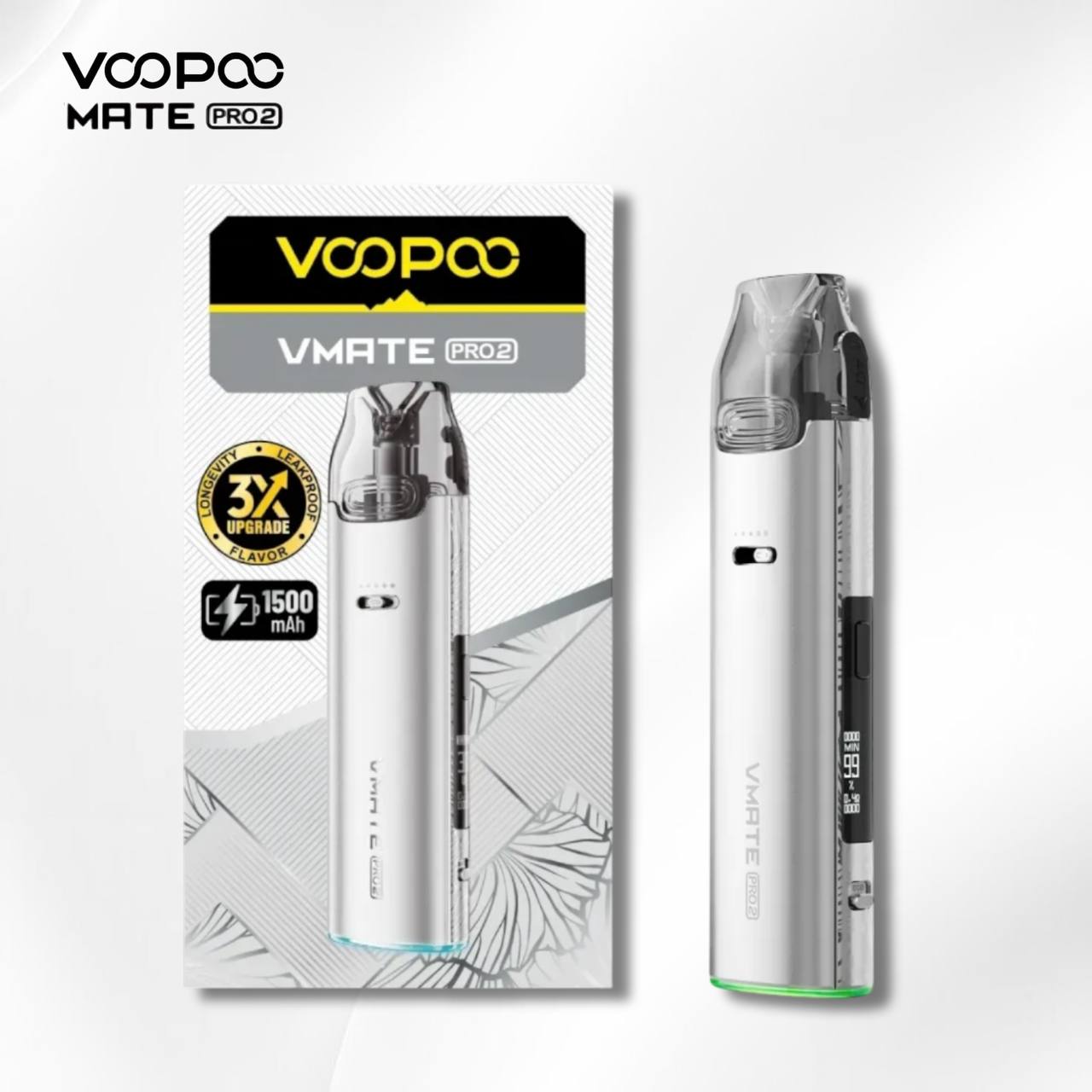 9月新品上市 原廠正品 VOOPOO Vmate Pro 2 Pod Kit 1500mAh 30W 電子煙 大小煙 老闆推薦