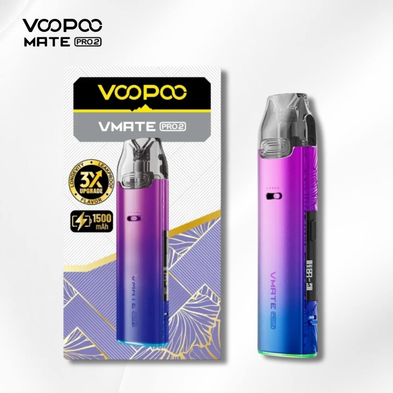 9月新品上市 原廠正品 VOOPOO Vmate Pro 2 Pod Kit 1500mAh 30W 電子煙 大小煙 老闆推薦