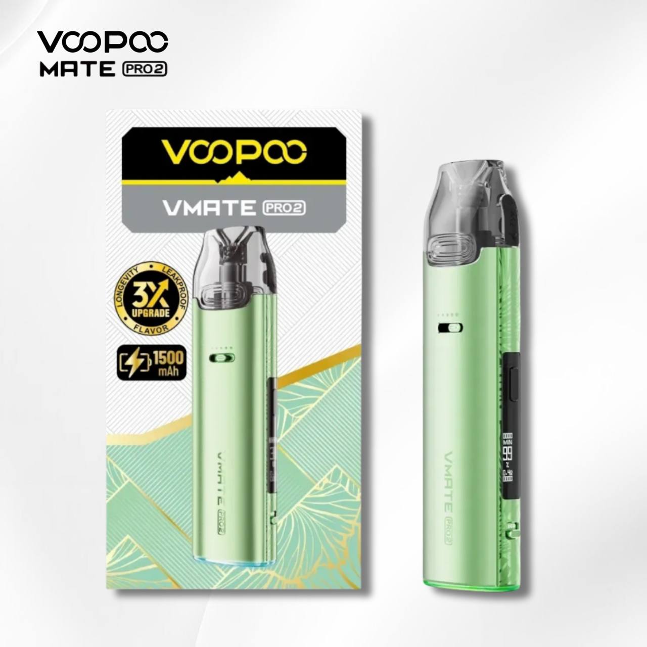 9月新品上市 原廠正品 VOOPOO Vmate Pro 2 Pod Kit 1500mAh 30W 電子煙 大小煙 老闆推薦