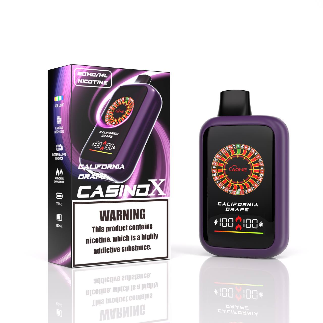 原廠正品 AONE VAPE CASINO 賭場 一次性 16000口 大容量 電子煙 小煙 拋棄式 俄羅斯輪盤 老闆推薦