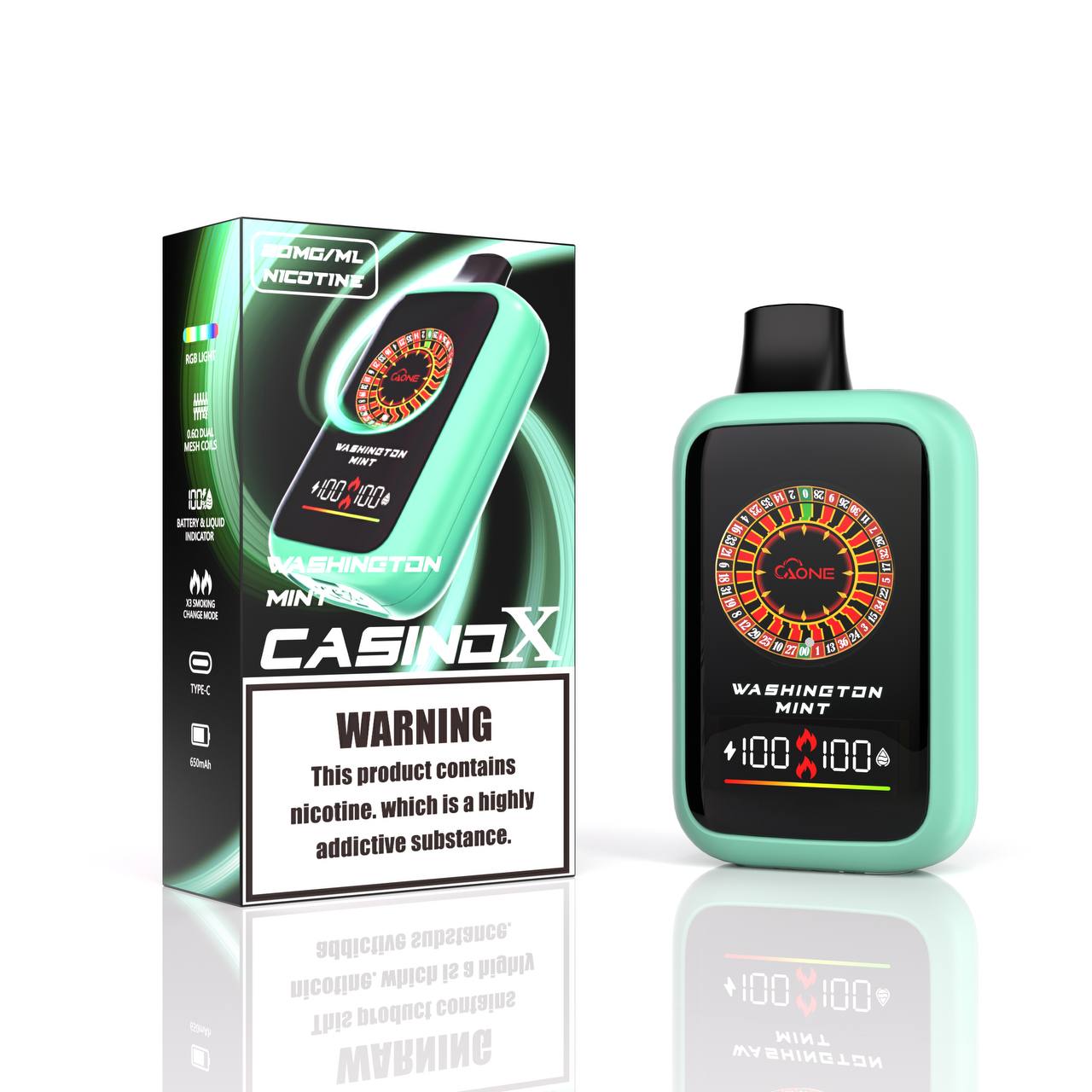 原廠正品 AONE VAPE CASINO 賭場 一次性 16000口 大容量 電子煙 小煙 拋棄式 俄羅斯輪盤 老闆推薦