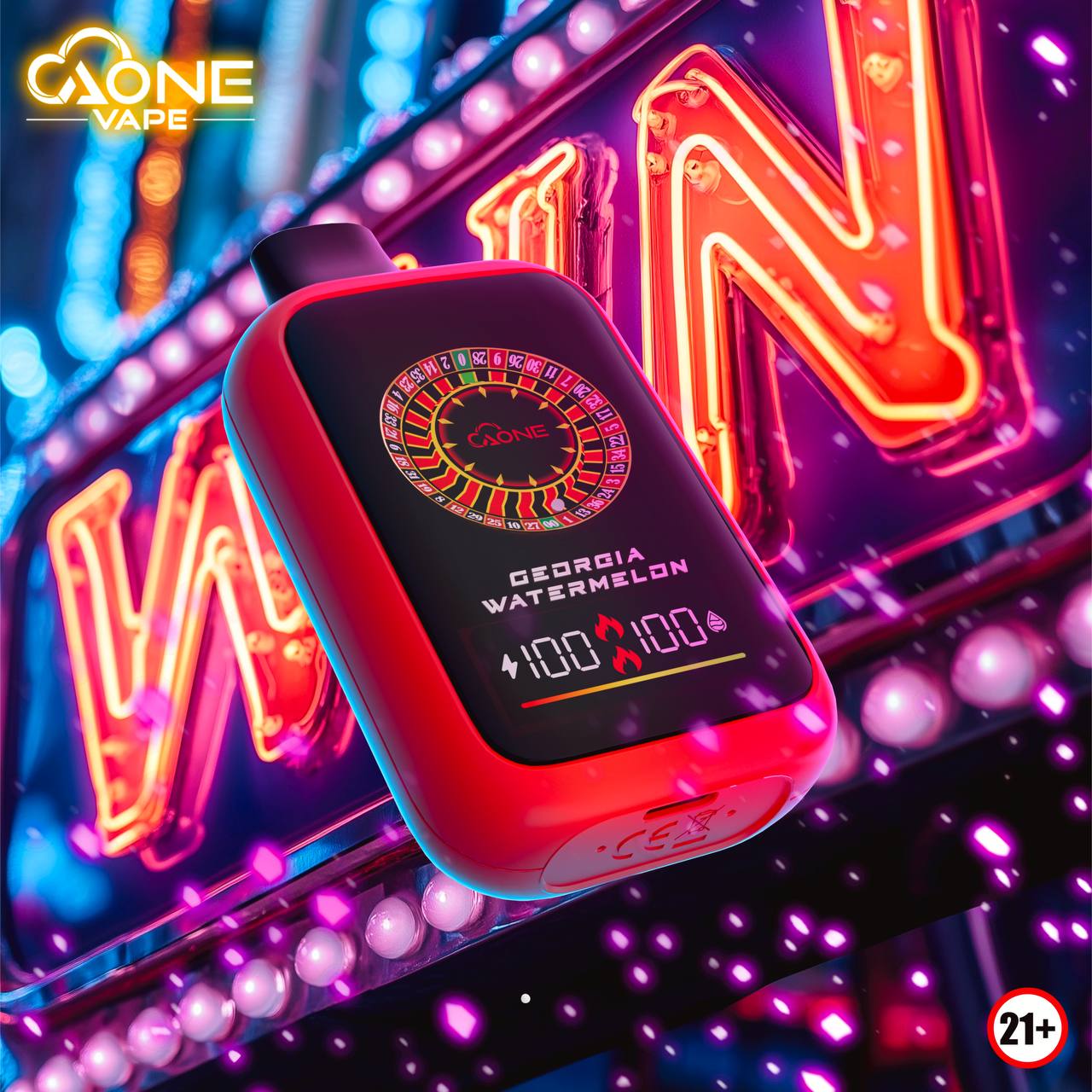 原廠正品 AONE VAPE CASINO 賭場 一次性 16000口 大容量 電子煙 小煙 拋棄式 俄羅斯輪盤 老闆推薦