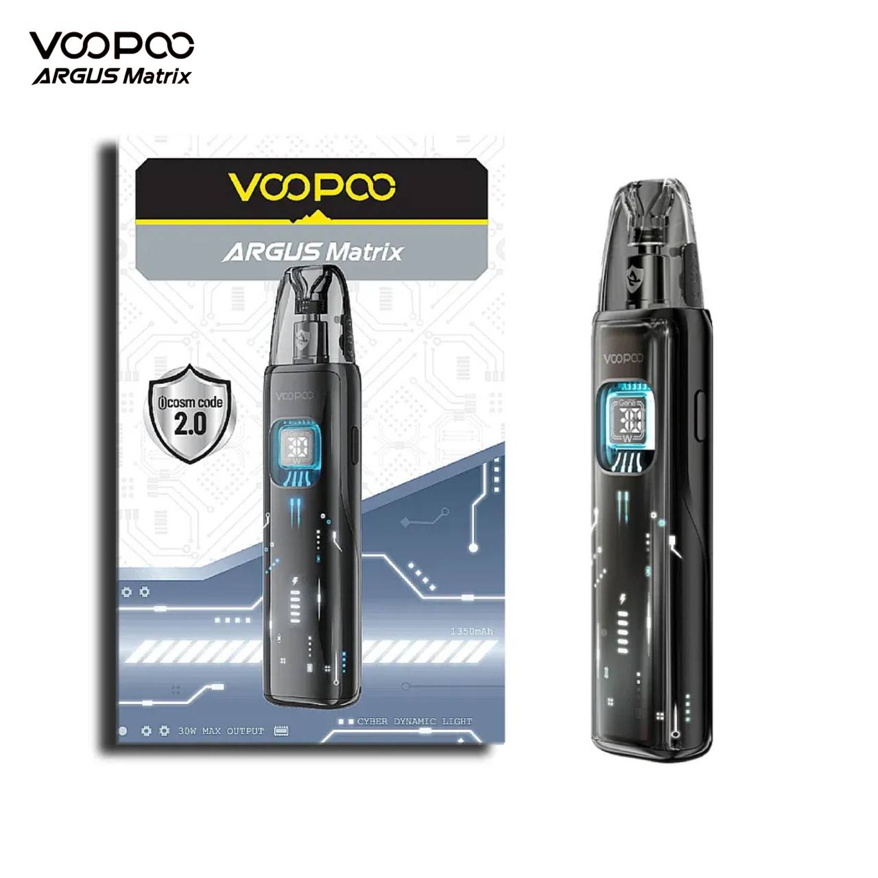 原廠正品 VOOPOO ARGUS Matrix 曲面屏 未來主義設計 電子煙 小菸 阿格斯