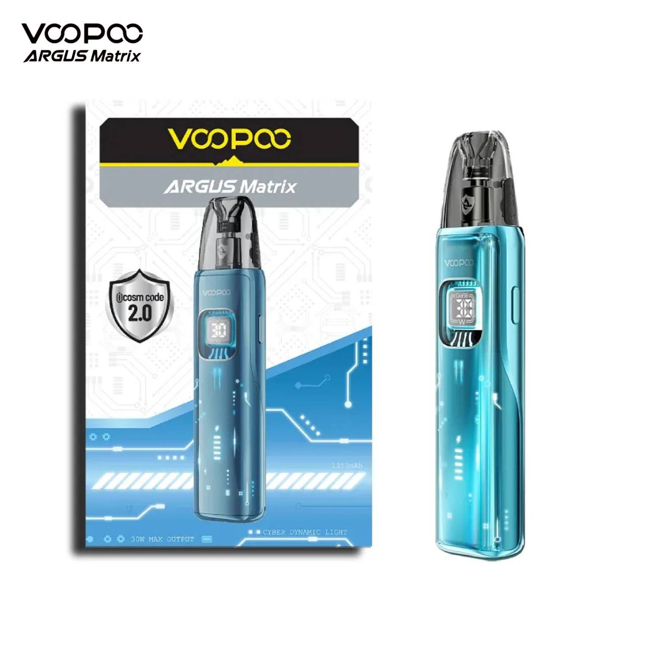 原廠正品 VOOPOO ARGUS Matrix 曲面屏 未來主義設計 電子煙 小菸 阿格斯