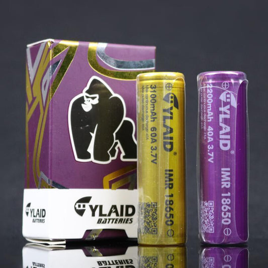 原廠正品 YLAID 大猩猩電池 18650 3100mah 60A 金皮 40A紫皮 克莱德