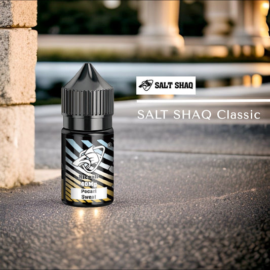 原裝正品 買5送1免運 鯊克 彩鯊 SALT SHAQ 30ML 40MG  電子煙油 煙油 小煙油  丁鹽