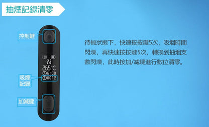 HiTaste R10 超長氣超強續航力• IQOS LIL 兼容代用機 加熱器