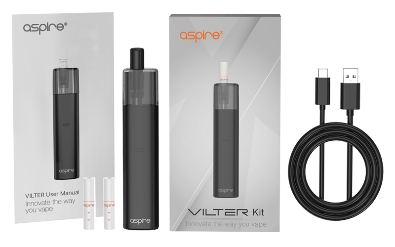 原廠正品 Aspire Vilter Pod Kit 450mAh 666一代