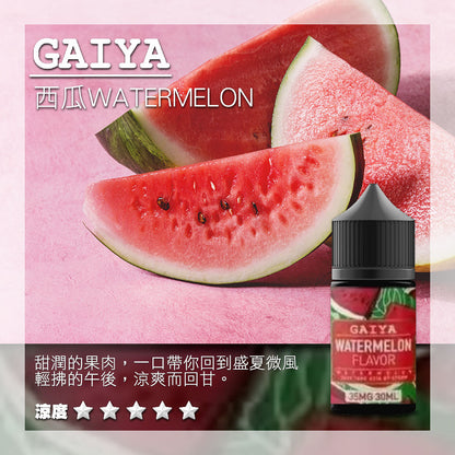 原裝正品 GAIYA 蓋亞 30ML 35MG 煙油 小煙油 老闆推薦 36種口味現貨