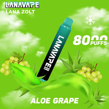 原廠正品 LANA VAPE 拋棄式 8000口 一次性 17種口味 台灣現貨 電子煙 大容量