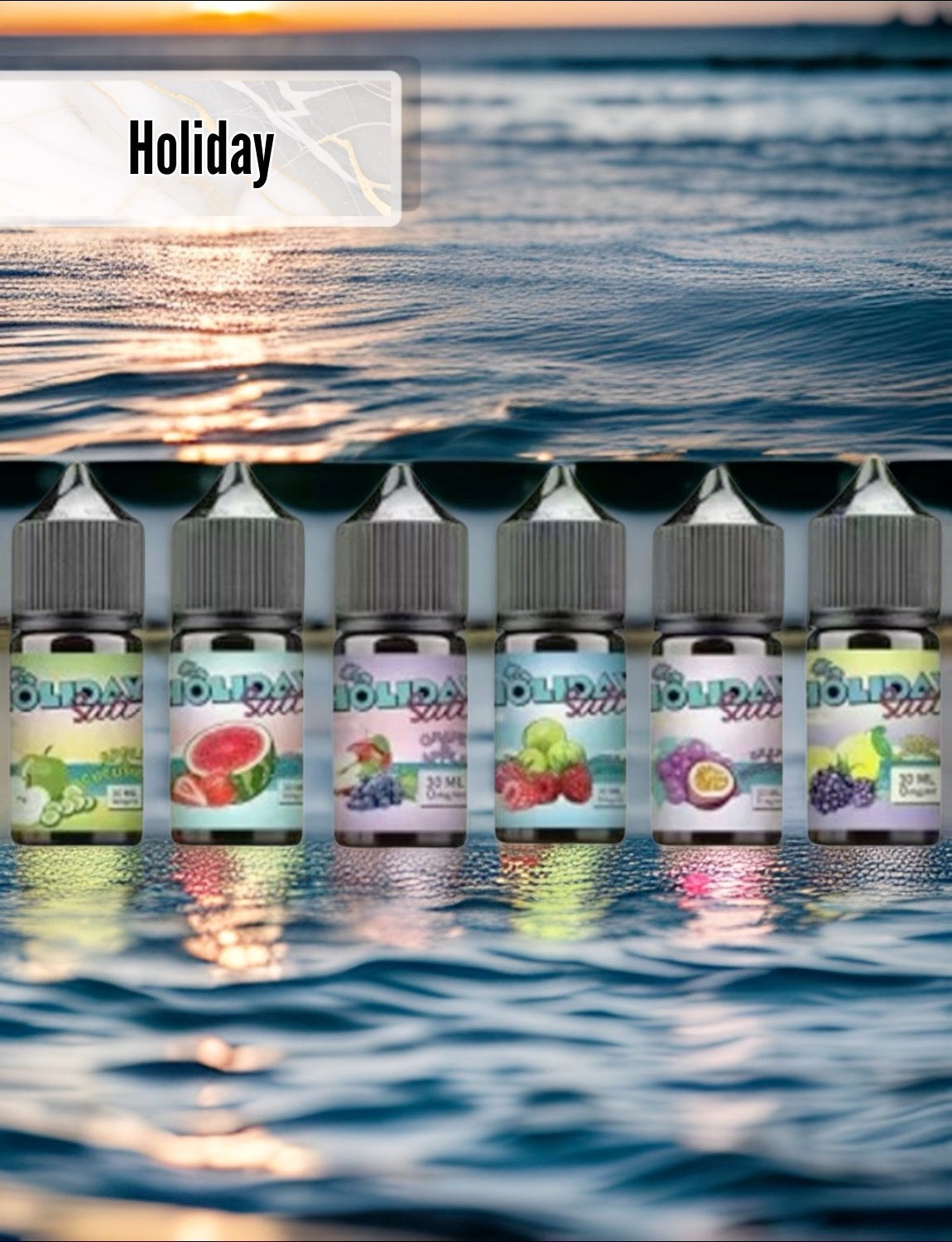 原廠正品 HOLIDAY SALT 假日鹽  30ML  35MG  菸油 小煙油 煙油 老冰棍