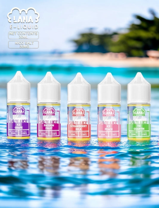 原裝正品 買5送1免運 LANA 系列 30ML 30MG   電子煙油 煙油 小煙油  丁鹽