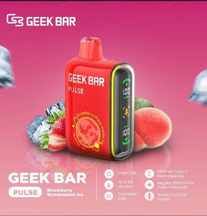 原廠正品 美國大牌 Geek Bar Pulse Vape  15000 口 現貨 一次性 拋棄式 小煙