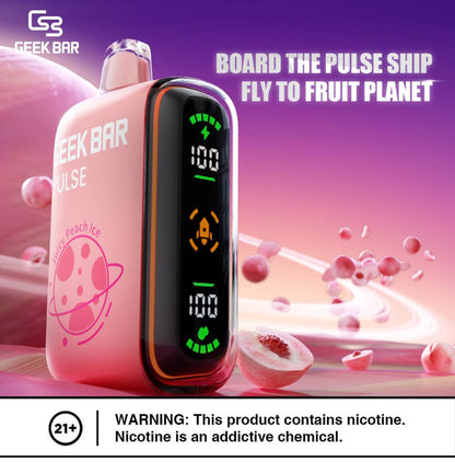 原廠正品 美國大牌 Geek Bar Pulse Vape  15000 口 現貨 一次性 拋棄式 小煙