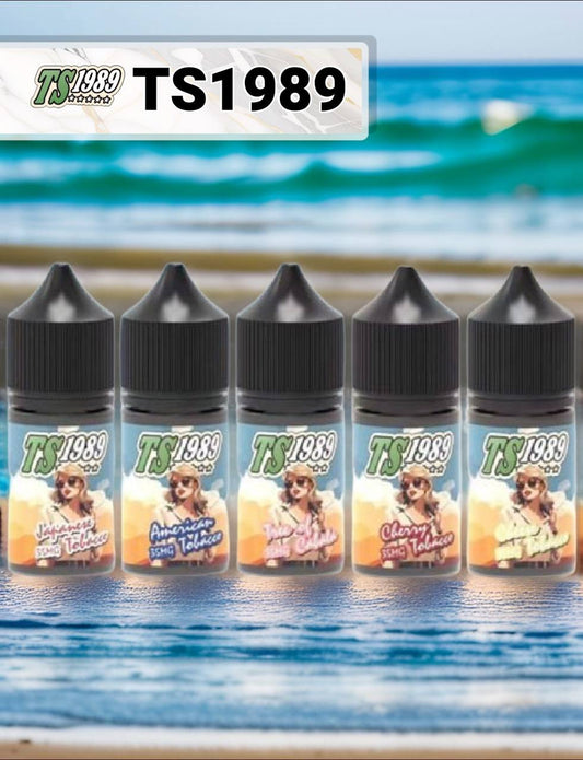 原裝正品 買5送1免運 TS1989 煙油 煙草口味系列 30ML 35MG  電子煙油 煙油 小煙油