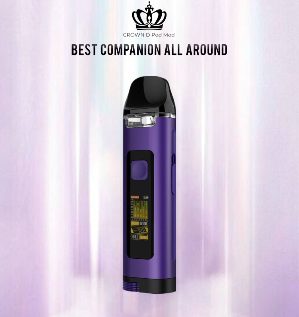 原廠正品 Uwell Crown D Pod Mod 35w 王冠 大小煙 主機套裝 現貨 當天出