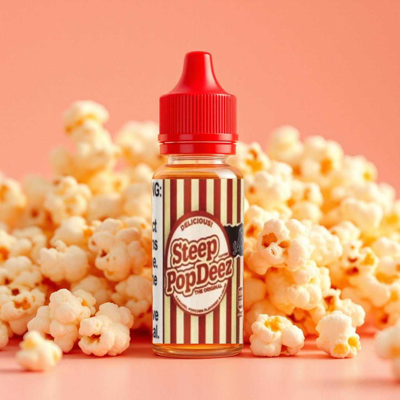 原裝正品 美國原裝 Steep 焦糖爆米花 30ML 30鹽 50鹽 煙油 小煙油
