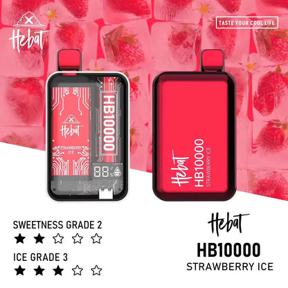 原廠正品 HEBAT 喜貝 10000口 puff 一次性/拋棄式 可重複充電