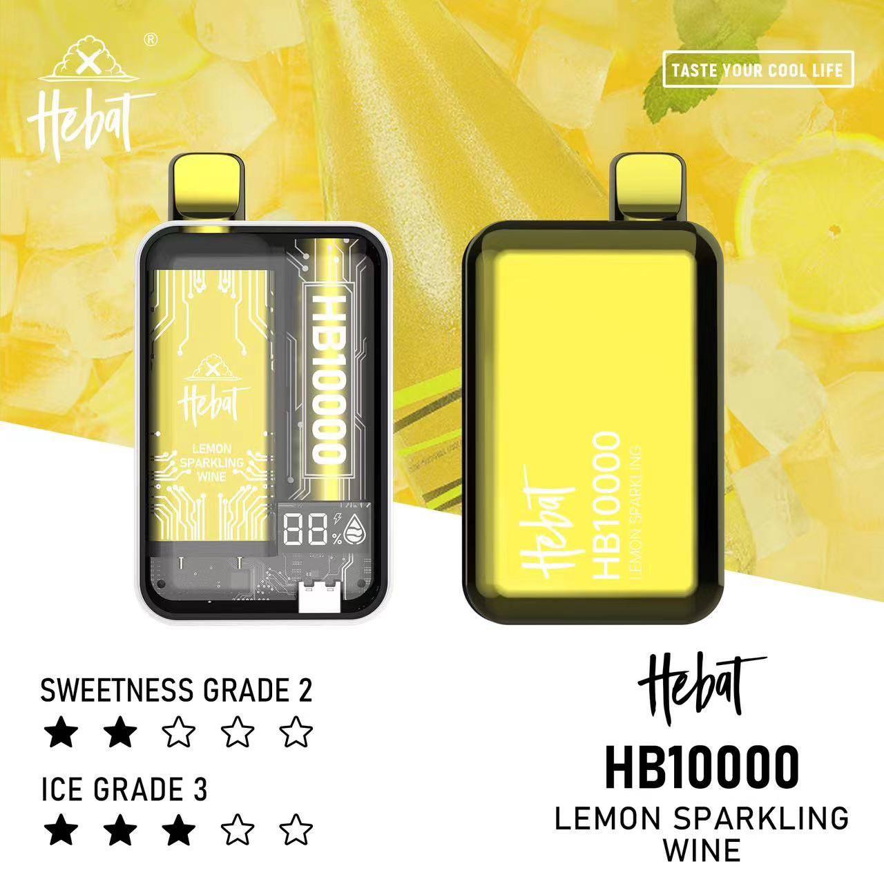 原廠正品 HEBAT 喜貝 10000口 puff 一次性/拋棄式 可重複充電