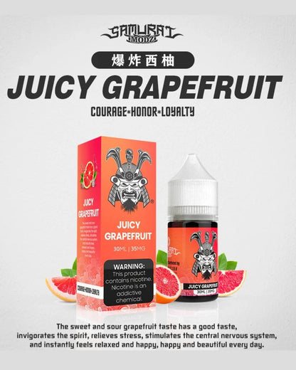 原廠正品 美國 SAMURAI 將軍 系列 小菸油 30ml 35鹽 煙油 小煙油  菸油