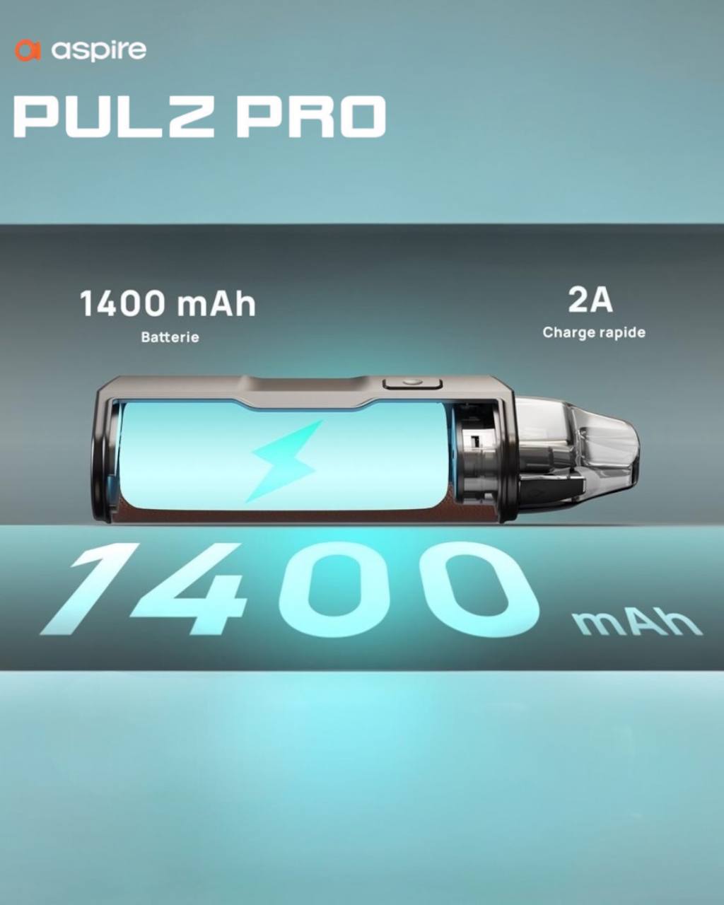 原廠正品 Aspire Pulz Pro  電子煙  小煙 注油式 大容量1400mAh Minican 5代