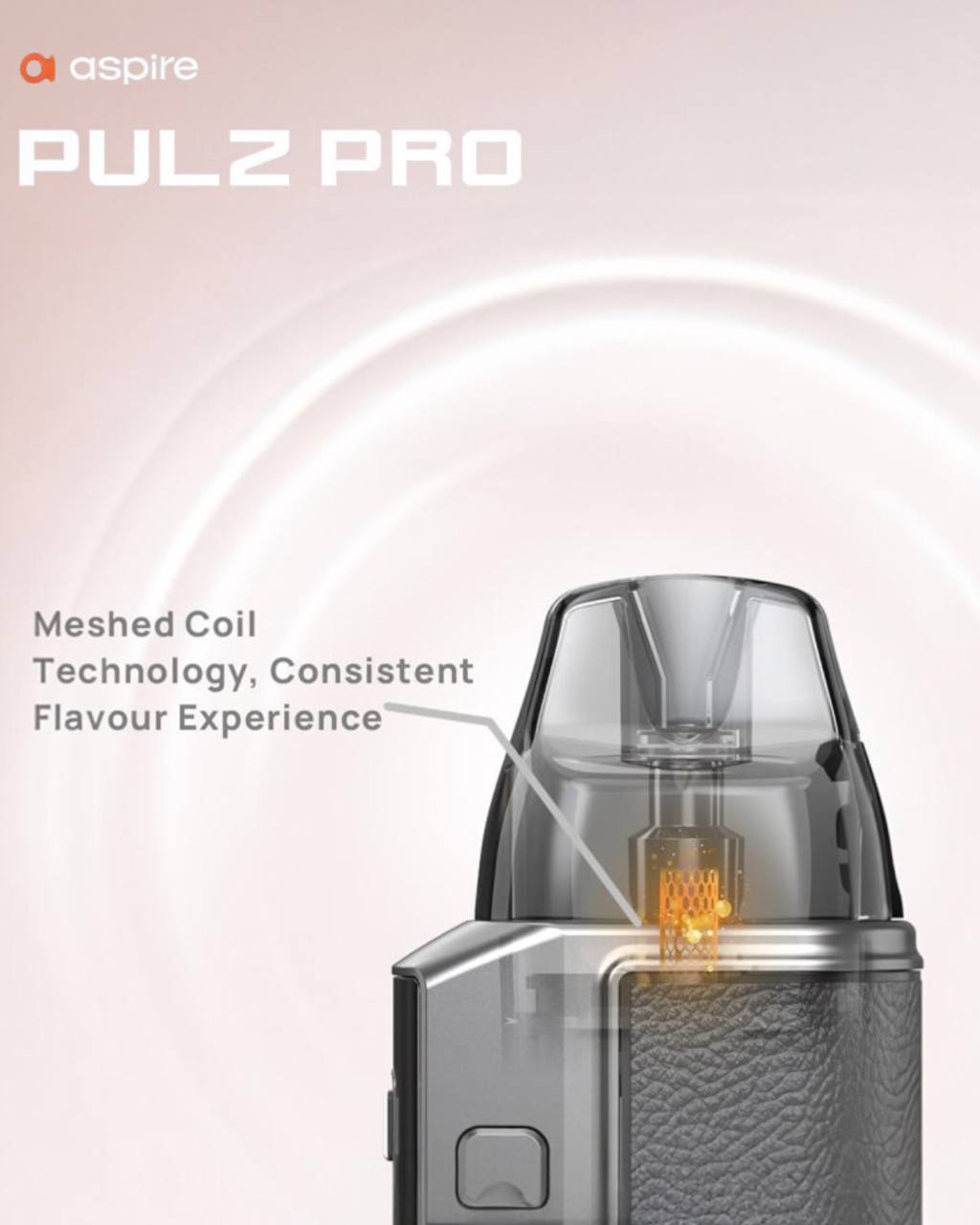 原廠正品 Aspire Pulz Pro  電子煙  小煙 注油式 大容量1400mAh Minican 5代