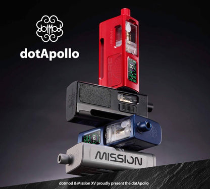 原廠正品 dotApollo Kit DotMod x Mission XV 聯名之作｜重塑 AIO 精緻新高度 佩特里 電子煙 電子菸